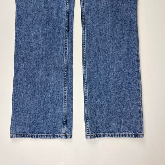 Vintage Harley Davidson Motorcycle Biker Denim Blue Women’s Jeans Size 10 - Picture 6 of 7